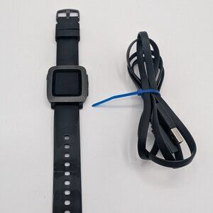 Pebble Smart Watch 501 30M Water Resist Q306215E03FT Black